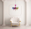 Suspension Cuimbra II multicolore