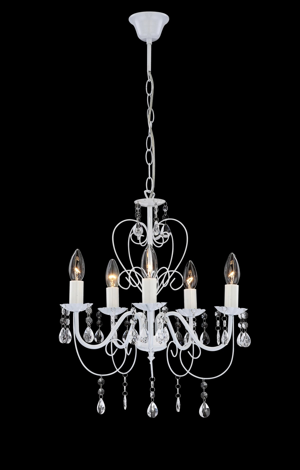 Suspension Pinja blanche