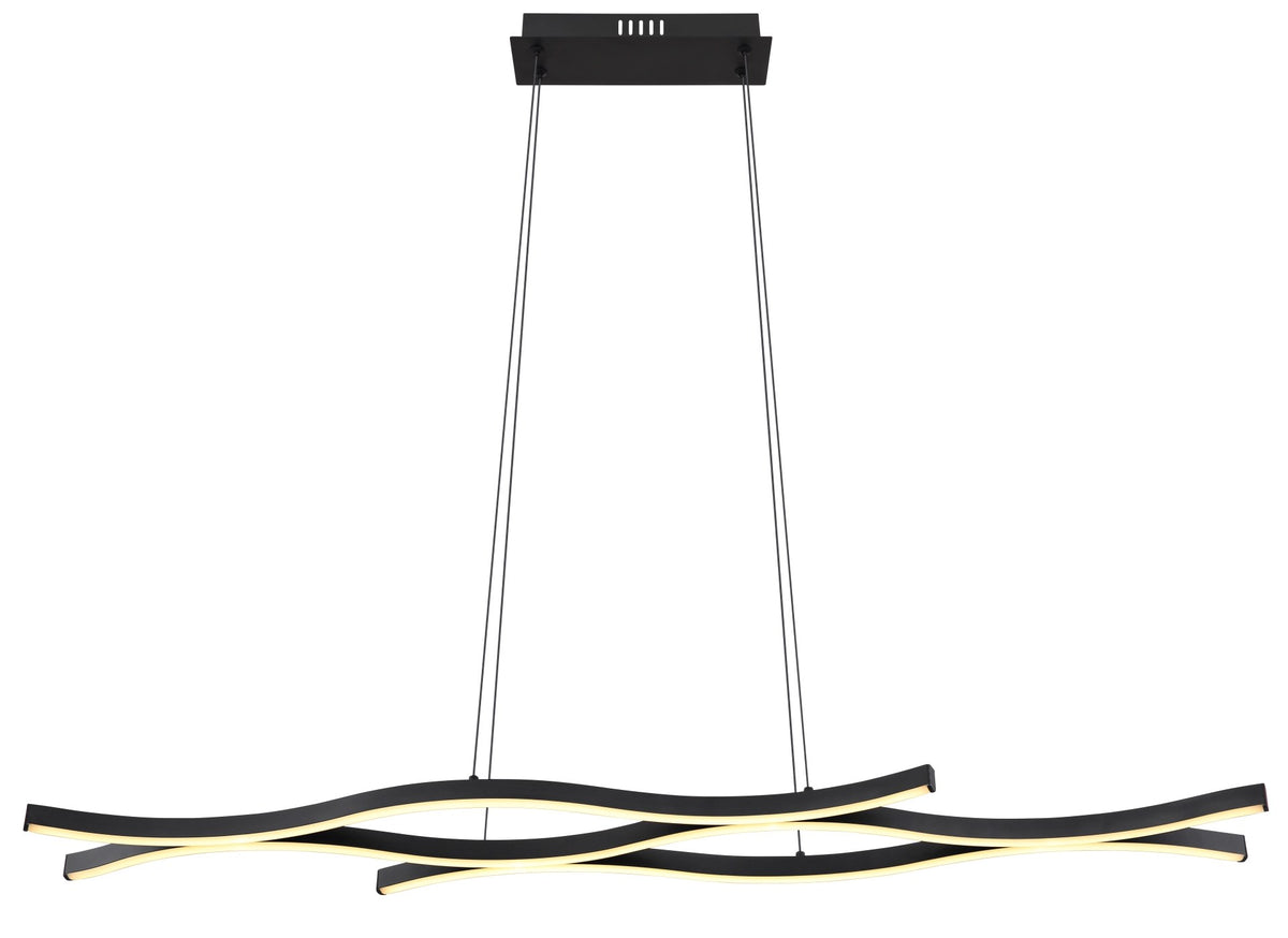 Suspension Geronimo noire mat (67206H)