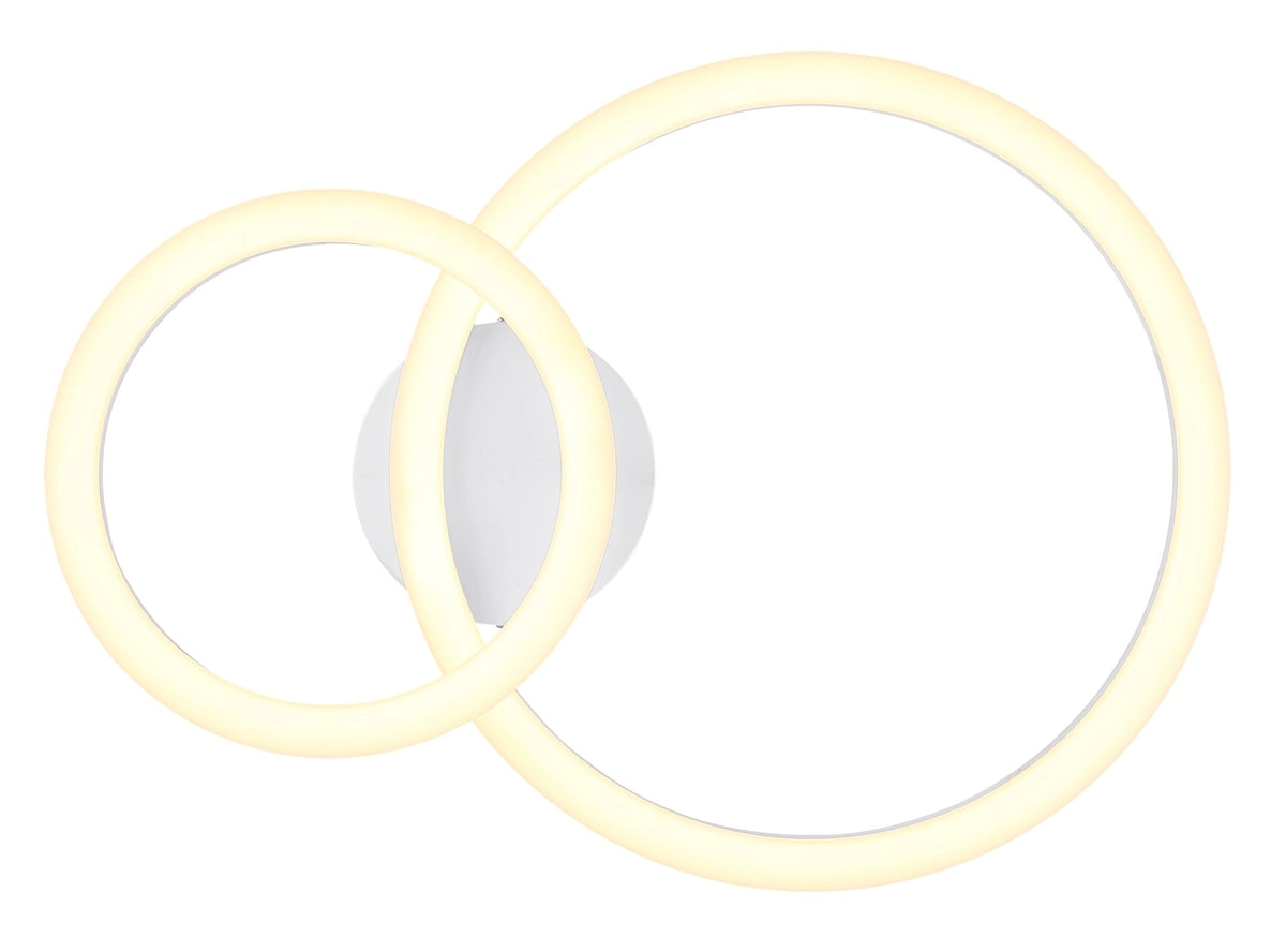 Plafonnier Adda blanc mat