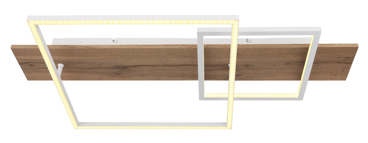 Plafonnier Vanni blanc mat
