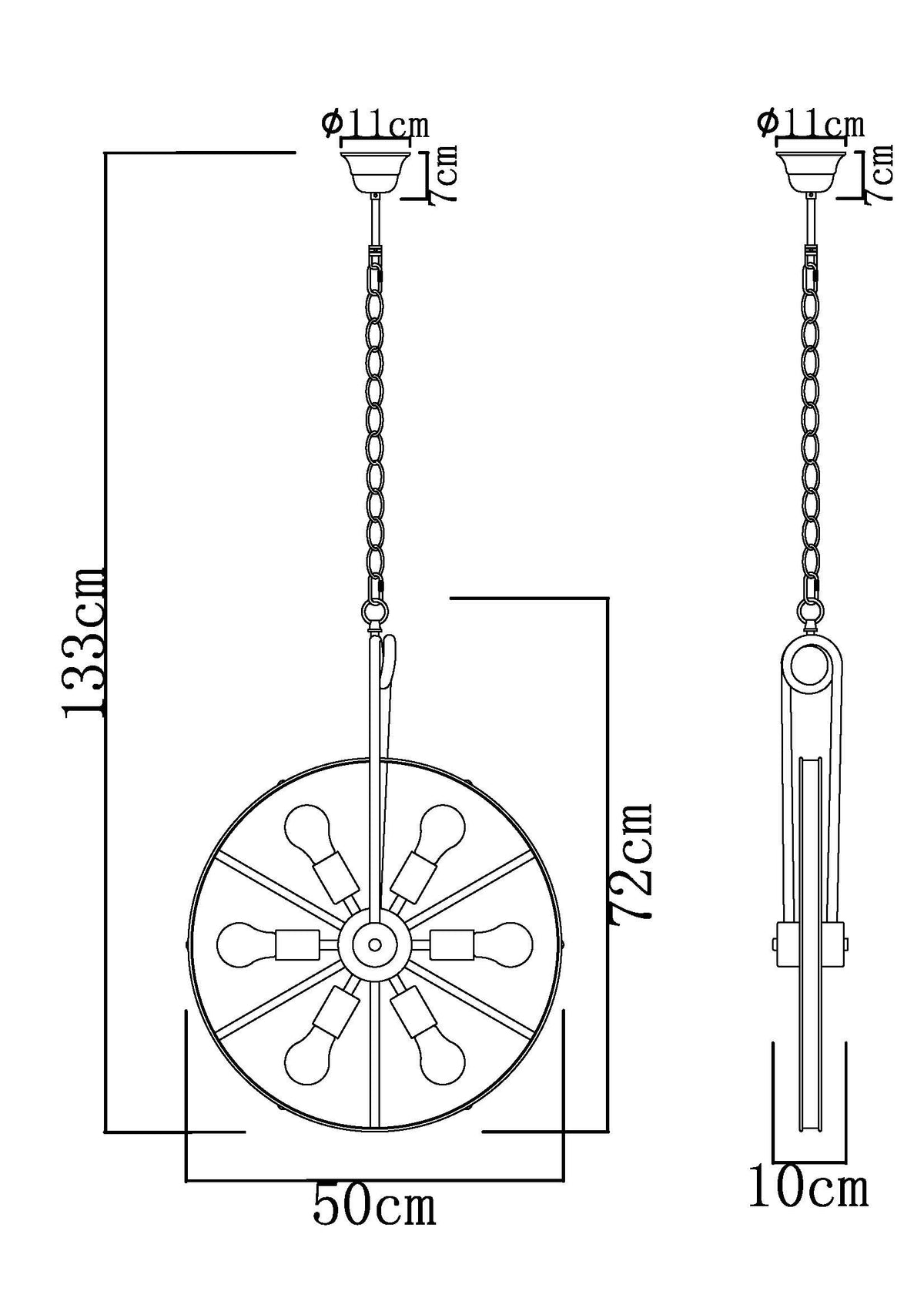 Suspension Tonu verte