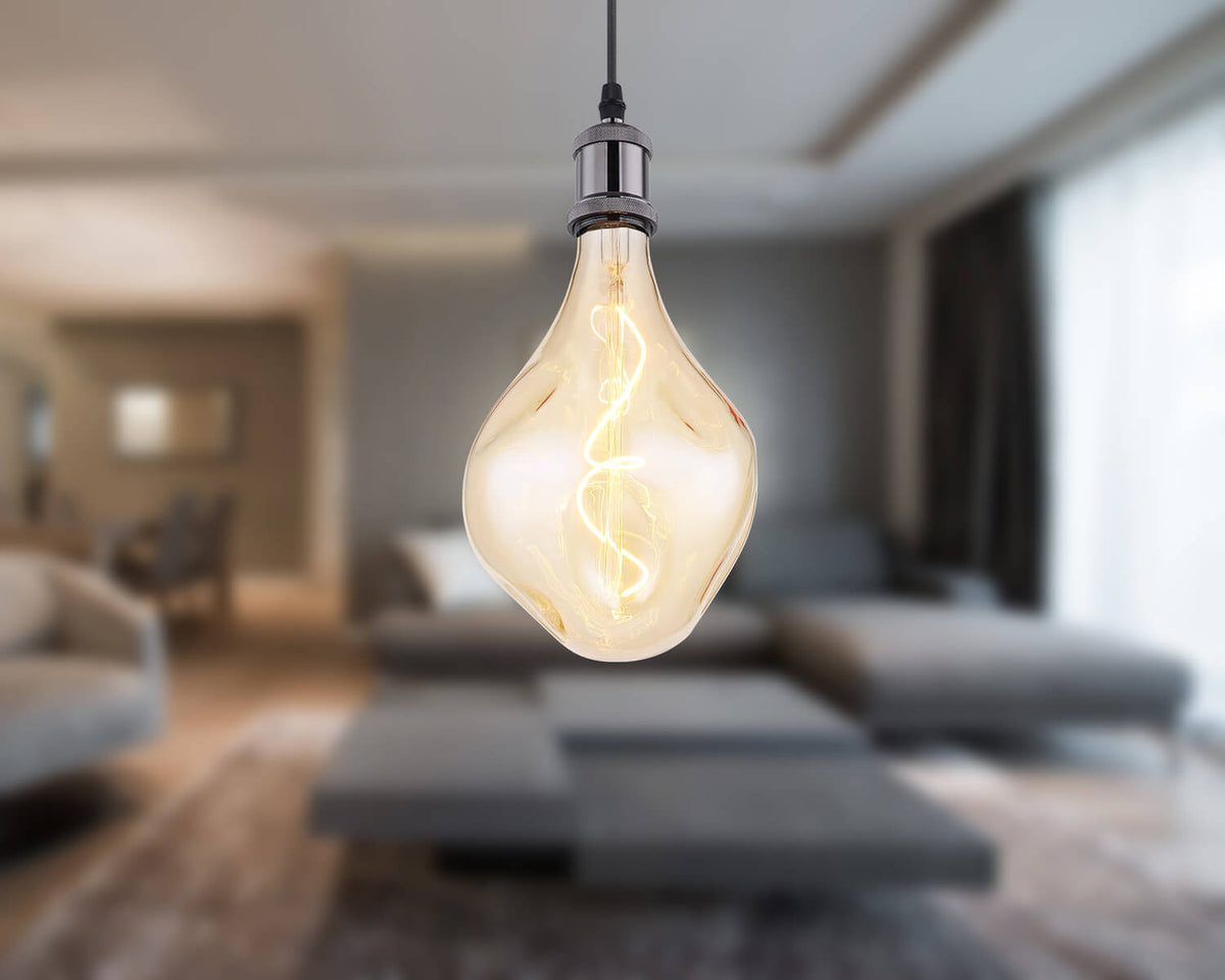 Ampoule E27 ambrée, 4 W | Globo (11536A)