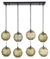 Suspension luminaire | Hermi Ii Laiton