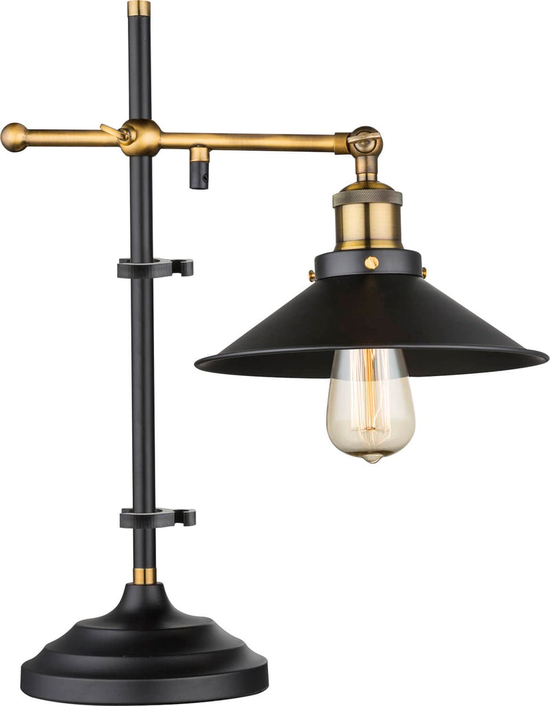 Lampe à poser Lenius noire