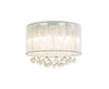Luminaire plafonnier | Sierra Chromé