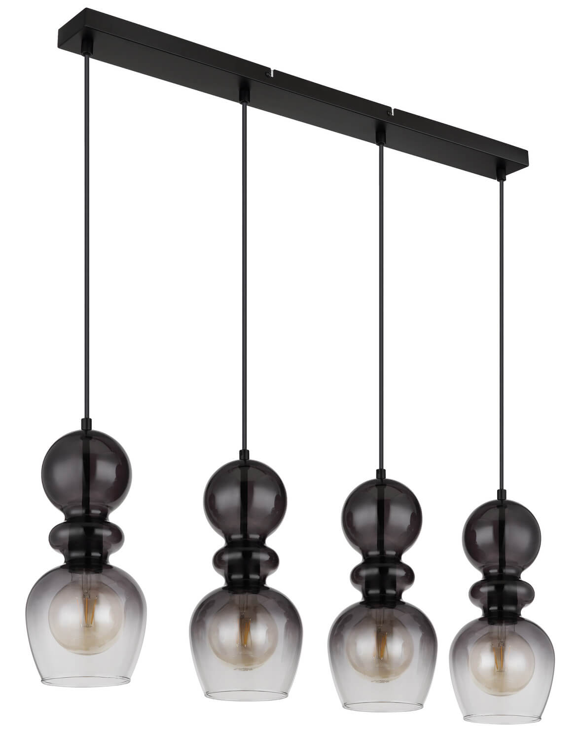 Suspension Clarity noire mat (15174-4H)