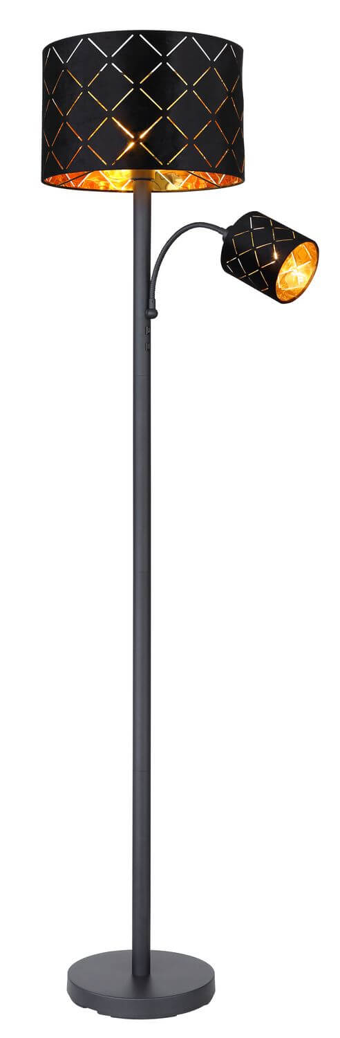 Lampadaire Sunna noir