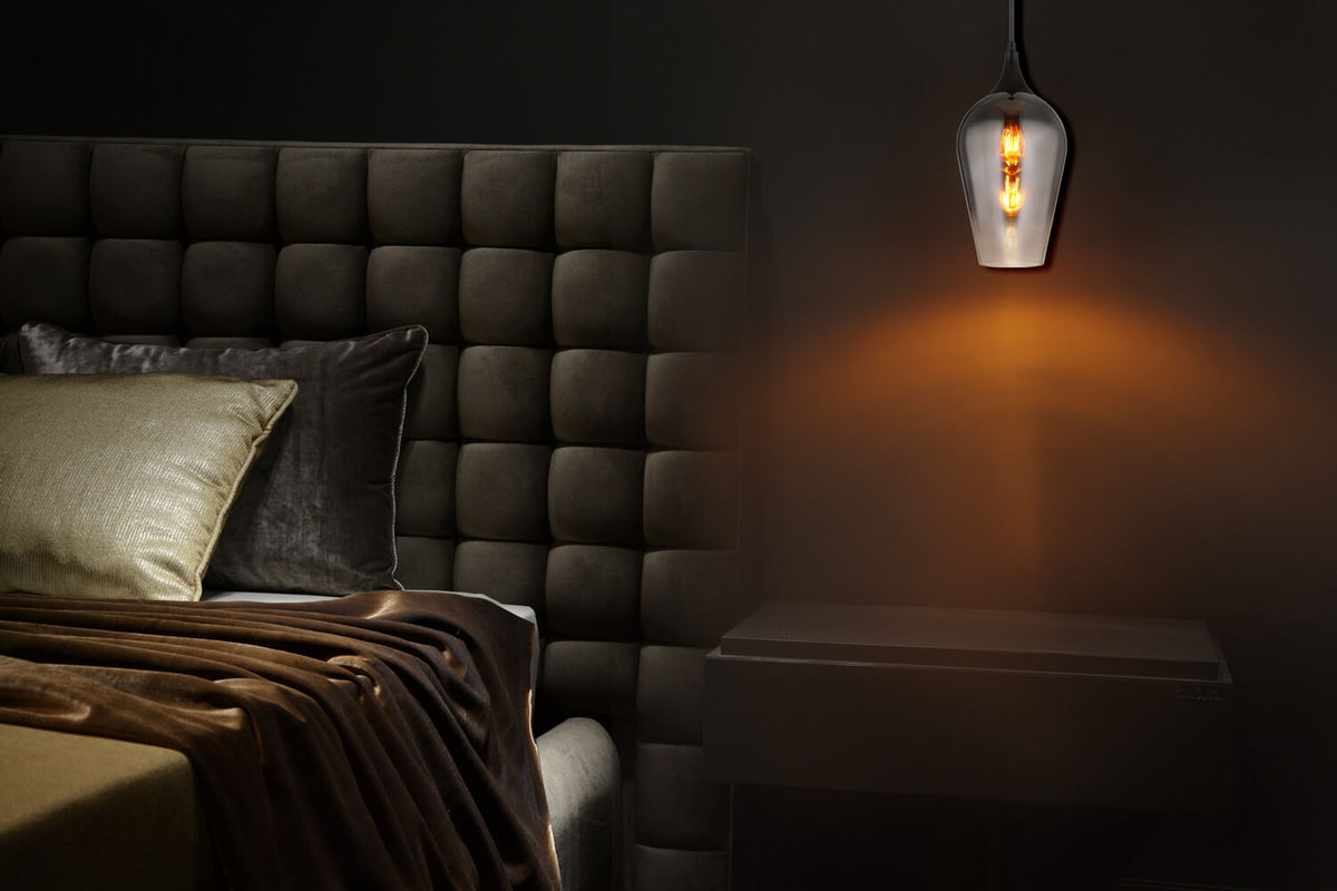 Suspension Lavus noire mat (15552H3)