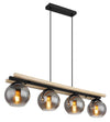 Suspension Conni noire mat
