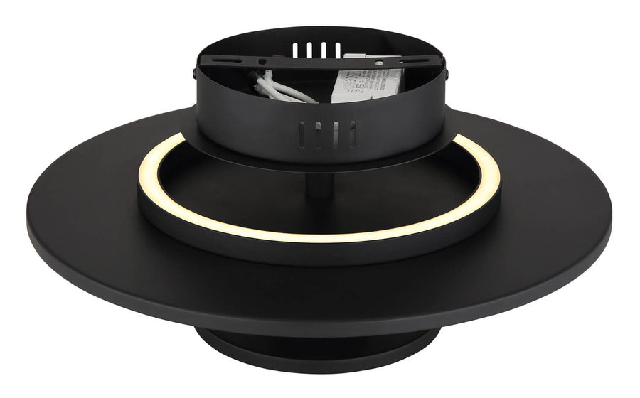 Plafonnier Carter noir mat