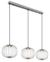 Suspension Galway nickel satiné (15652-3HN)