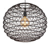 Suspension Senni noire mat (15689H2)