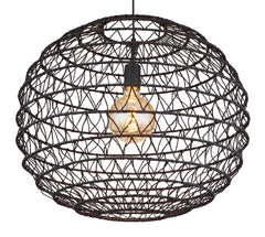 Suspension Senni noire mat (15689H2)