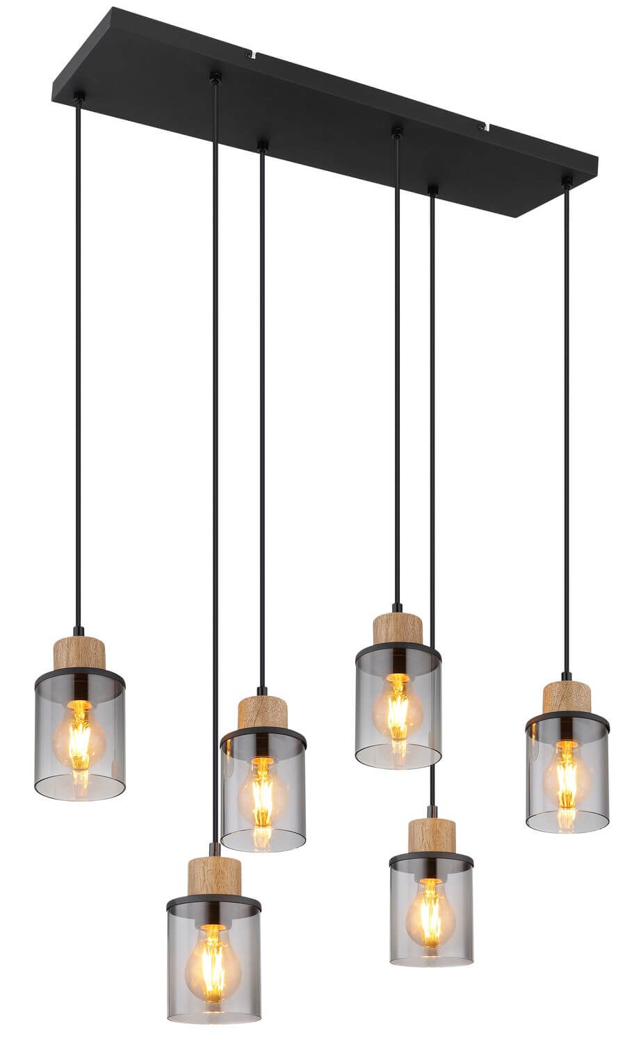 Suspension Reid noire mat