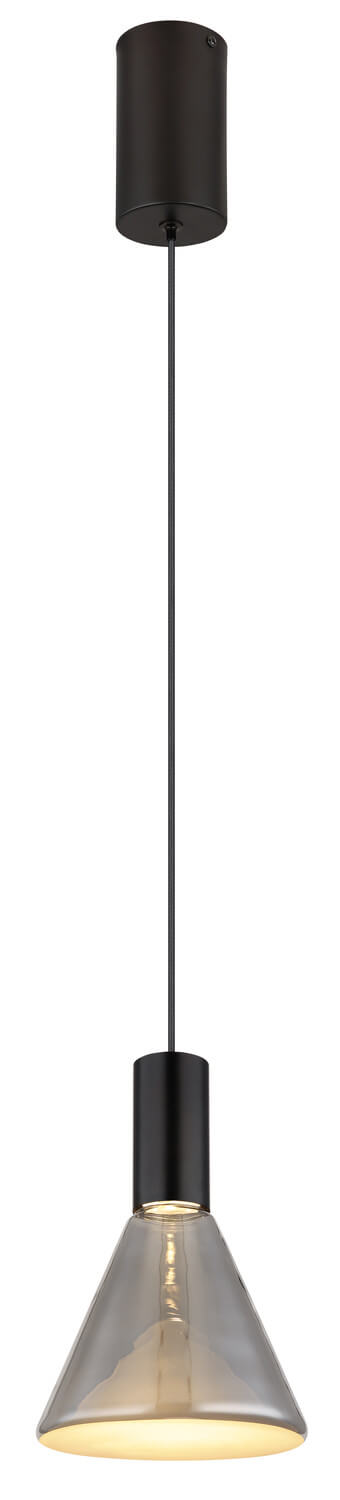 Suspension Labora noire mat (15741H)