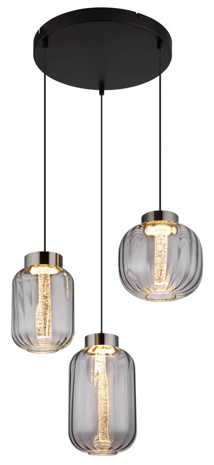 Suspension luminaire | Fluoro Noire