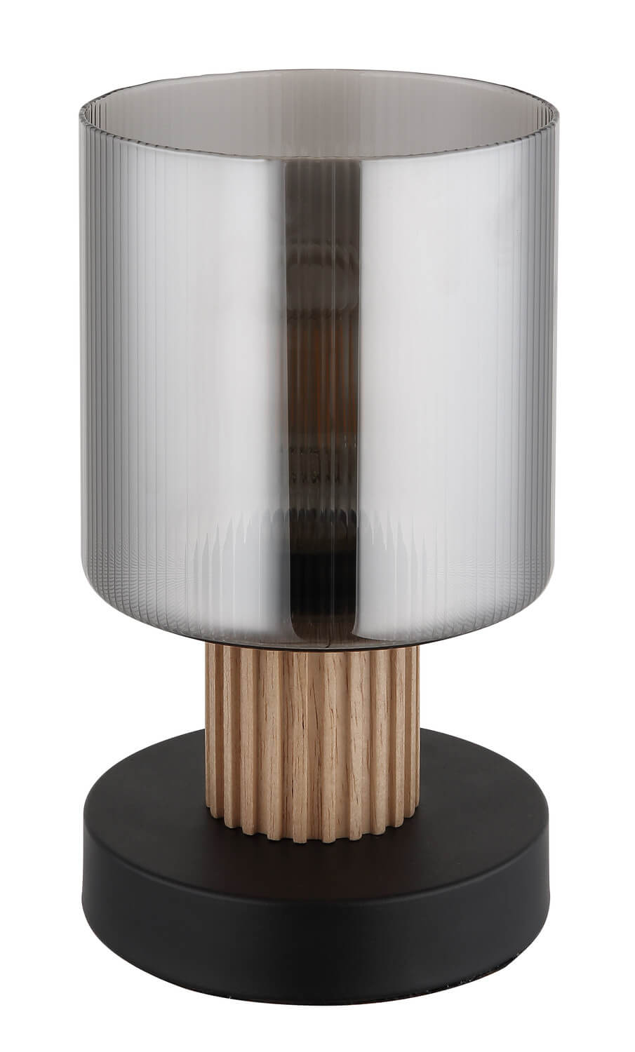 Lampe à poser Aleidis noire mat