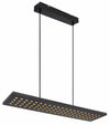 Suspension Dolores noire mat
