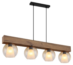 Suspension Barry I noire mat (15773-4H)