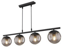 Suspension Blama noire mat (15830-4H)