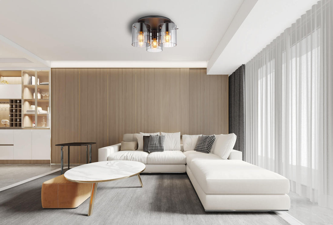 Luminaire plafonnier | Tulivar Gris