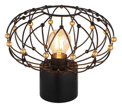 Lampe à poser Greys noire mat
