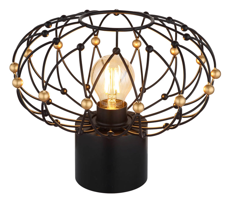 Lampe à poser Greys noire mat