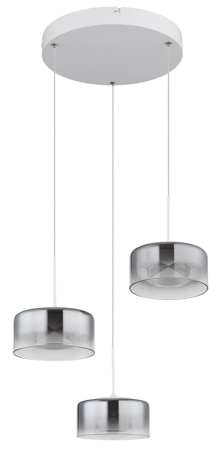Suspension Belinda blanche (16024-3WR)
