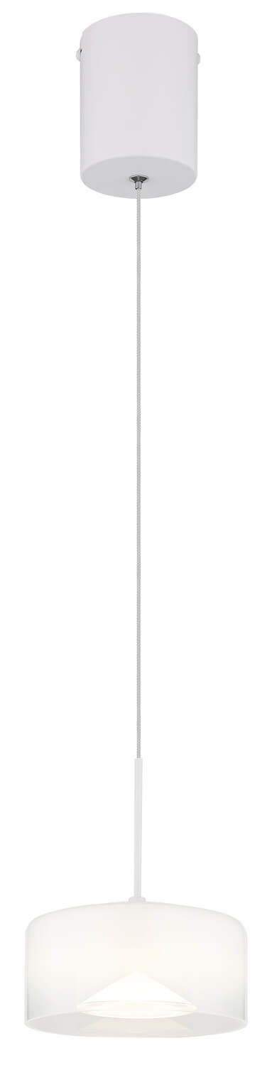 Suspension Belinda blanche mat (16024HW)