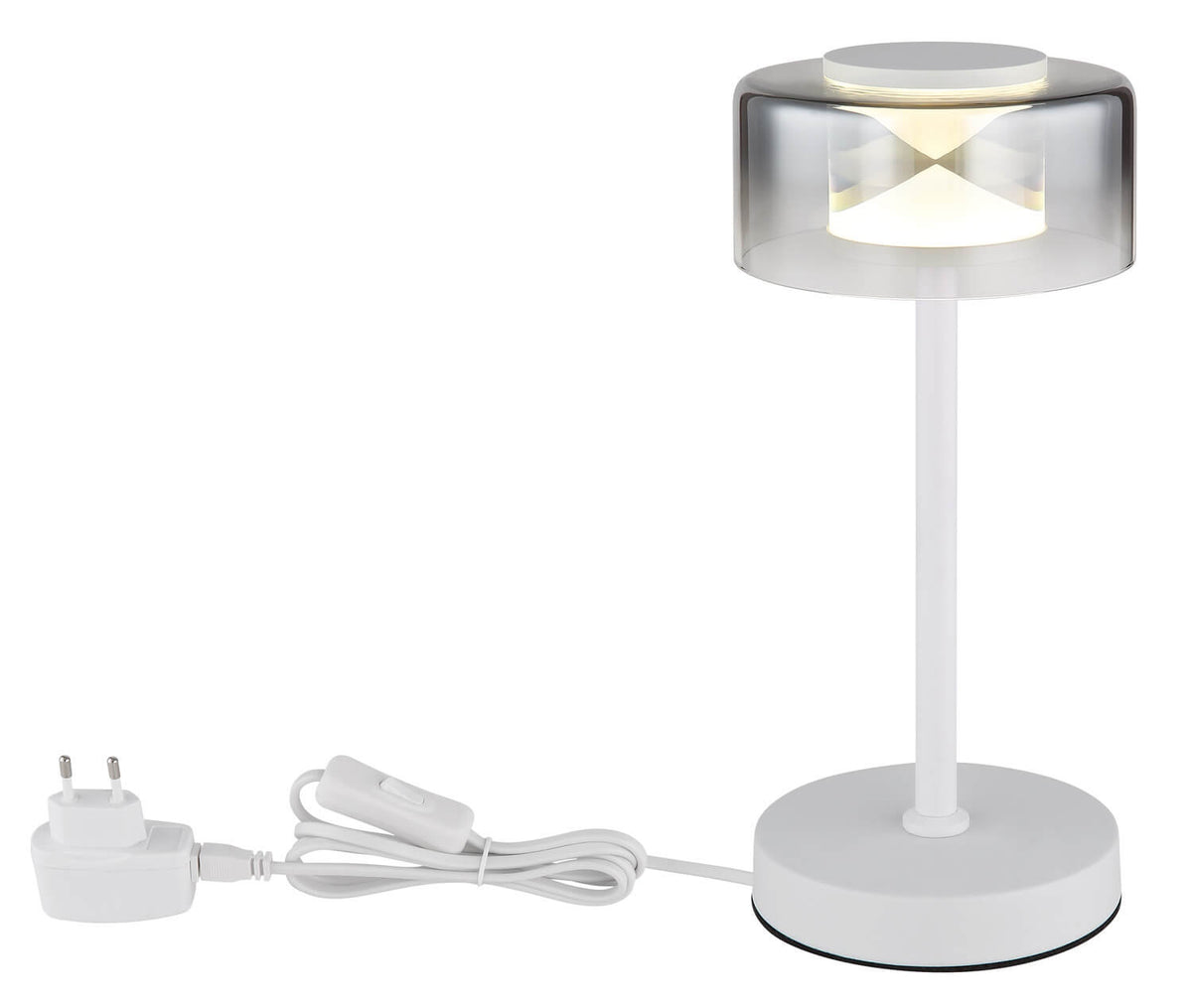 Lampe à poser Belinda blanche