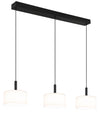 Suspension Trenton noire mat