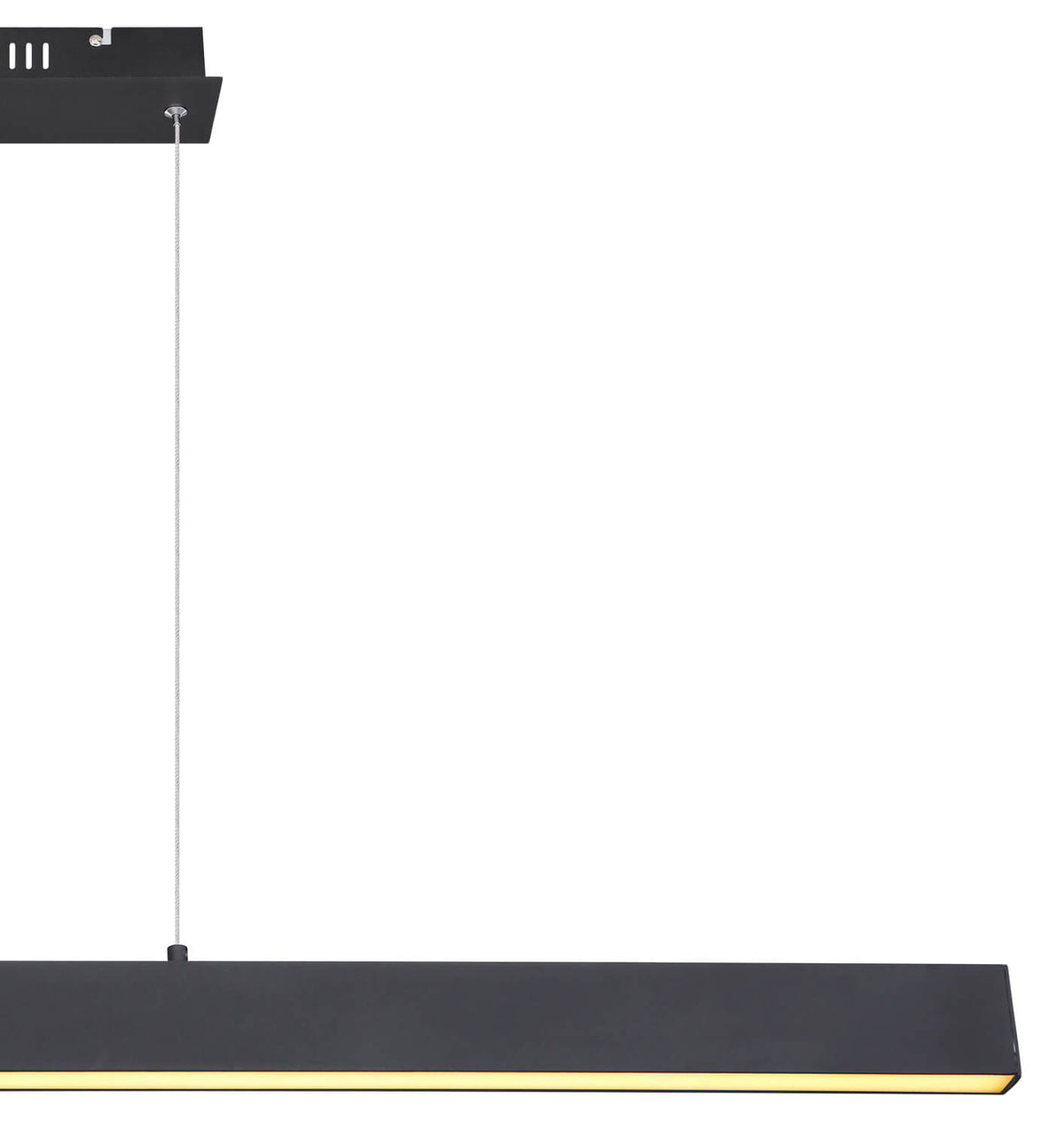 Suspension Verena noire mat