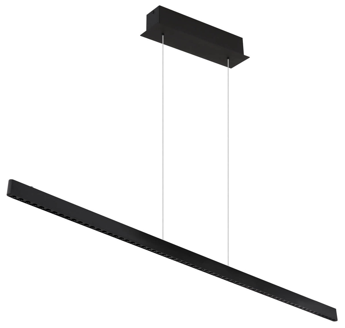 Suspension Dentsy noire mat, H 120 cm (17013HB)