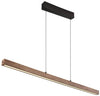 Suspension Olivus noire mat