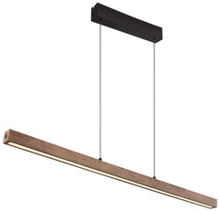 Suspension Olivus noire mat