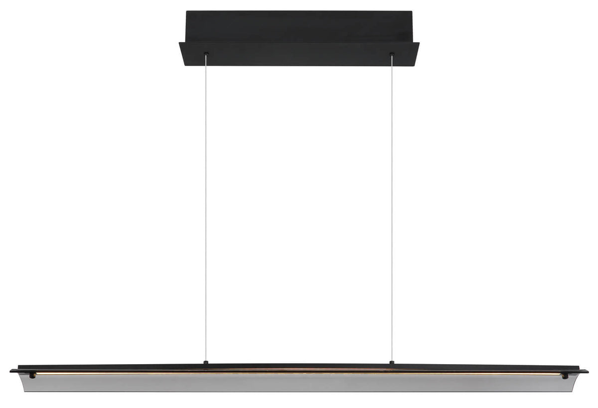 Suspension Muriella noire mat