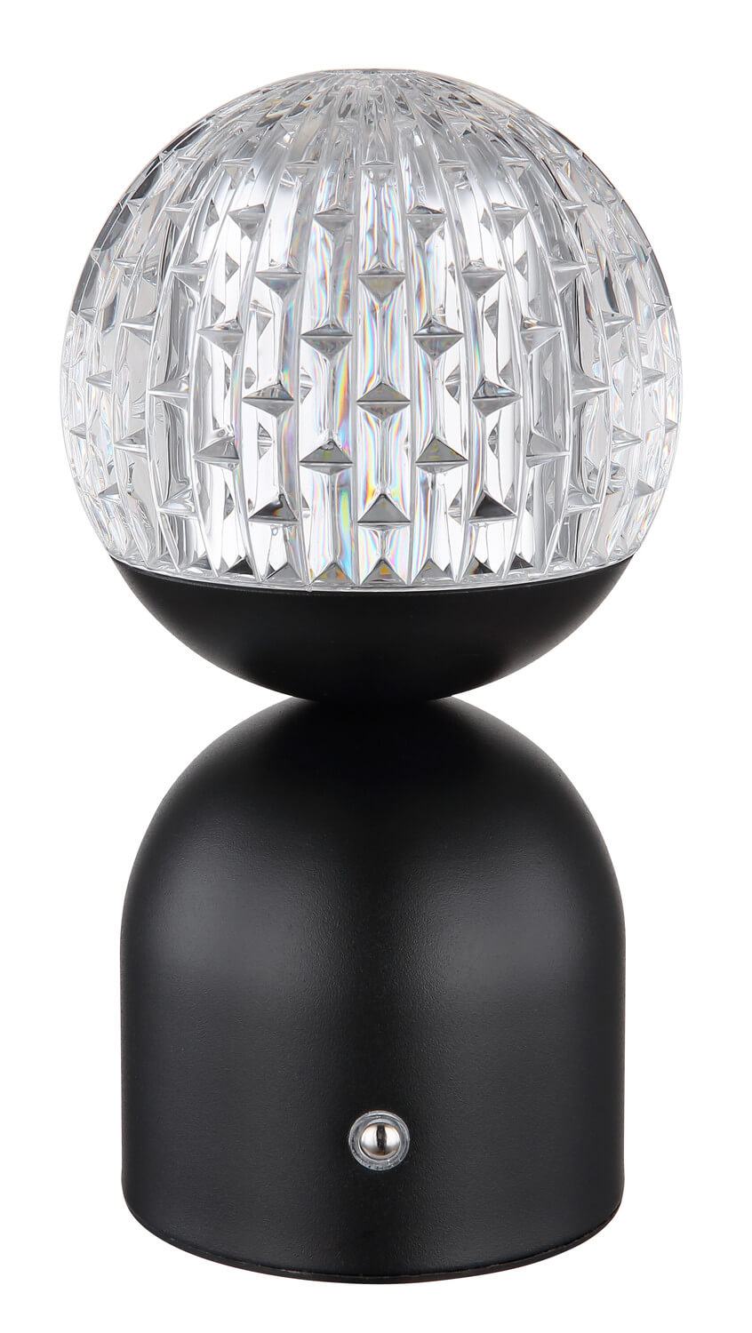 Lampe à poser Julsy noire mat, H 20 cm