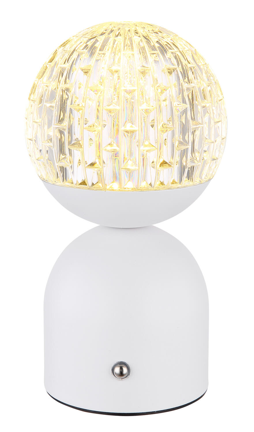 Lampe à poser Julsy blanche mat