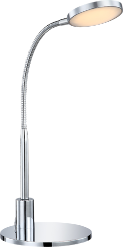 Lampe à poser Pegasi chromée