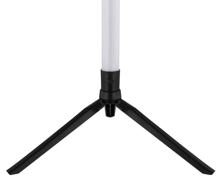 Lampadaire Rocky noir mat