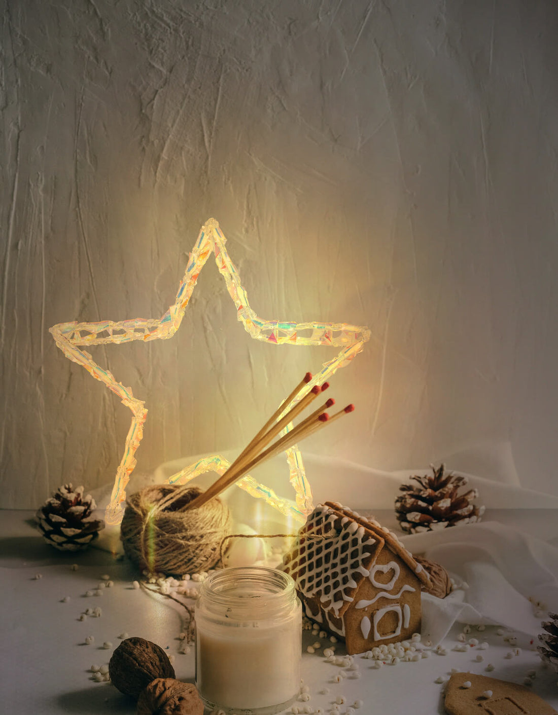 Lampe à poser Stara transparente
