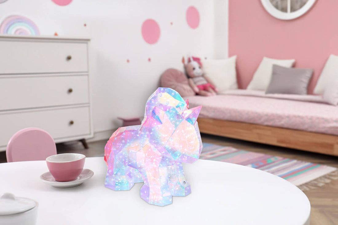Lampe à poser Brondar transparente, L 30 cm (28088N)