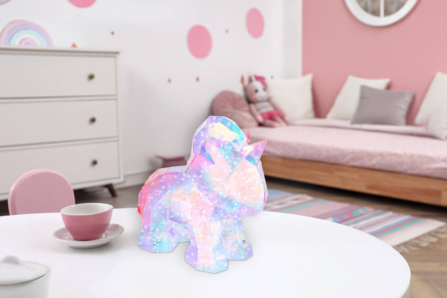 Lampe à poser Brondar transparente, L 30 cm (28088N)