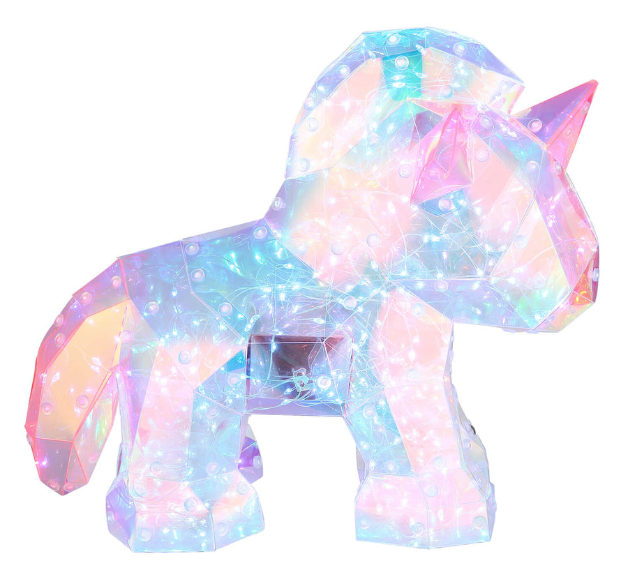 Lampe à poser Brondar transparente, L 30 cm (28088N)