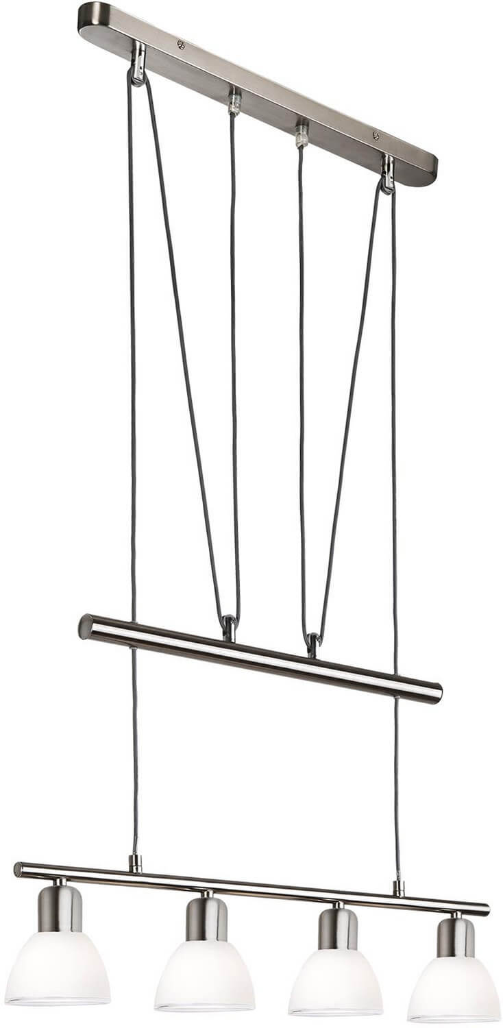 Suspension Mattes nickel satiné