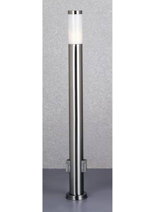 Luminaire extérieur Blug inox, H 110 cm