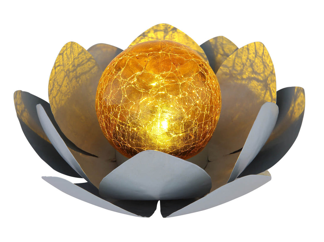Luminaire extérieur gris, L 25 cm
