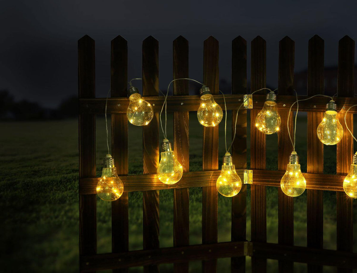 Guirlande lumineuse argentée et grise