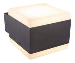 Luminaire extérieur Slice anthracite et aluminium
